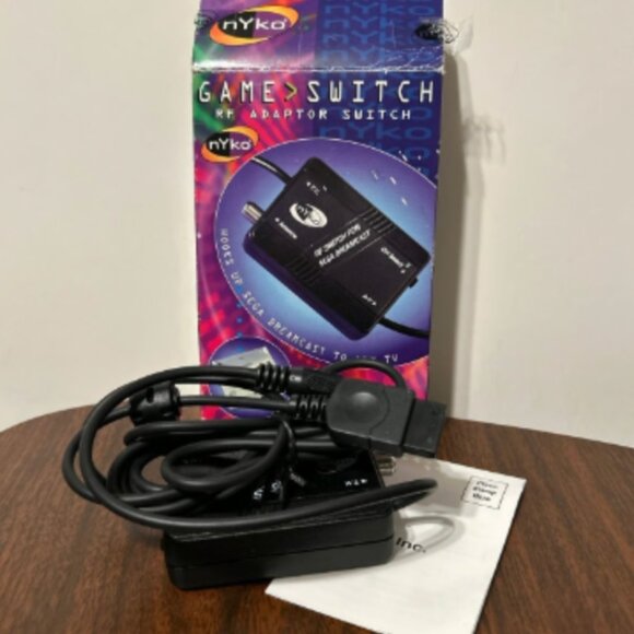 Sega Dreamcast RF Adapter IOB Open Box - Picture 1 of 4